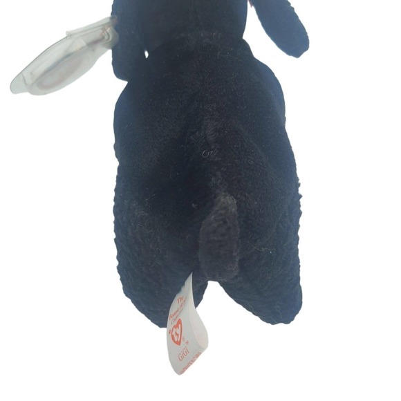 TY Beanie Baby GIGI MINT Protected 1997 1998 RARE Errors Tush Tag Black Poodle - Picture 7 of 14